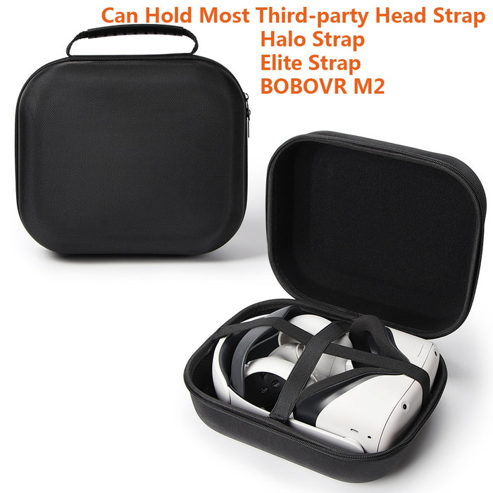 Oculus Box Outside Travel Carrying Case EVA Portable Storage Box For Meta Oculus Quest 2 ...