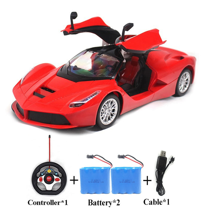 Large Size 1:14 Electric RC Car Remote Control Cars Machines On Radio Control Vehicle Toys For Boys Door Can Open