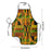 African Design Apron Adult Women Men Chef for Cooking Kitchen Traditional Africa Ethnic Pattern