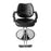 8801 Woman Barber Chair Black