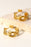 Linked Together Chain C-Hoop Earrings