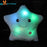 Colorful Star Shape Toys Star Glowing LED Luminous Light Pillow Soft Relax Gift Smile Body Pillow Valentines Gift