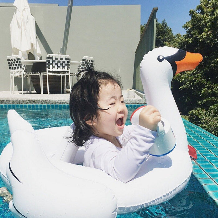 Pool Floats Rideable Inflatable Swimming Pool Float Summer Lake Swimming Lounge Pool Kids G ...