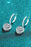 2 Carat Moissanite Heart-Shaped Drop Earrings