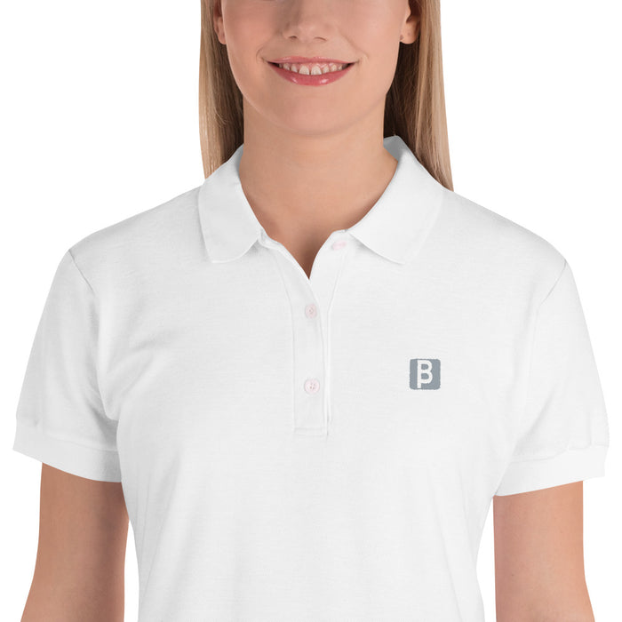 GoBliss Embroidered Women's Polo Shirt