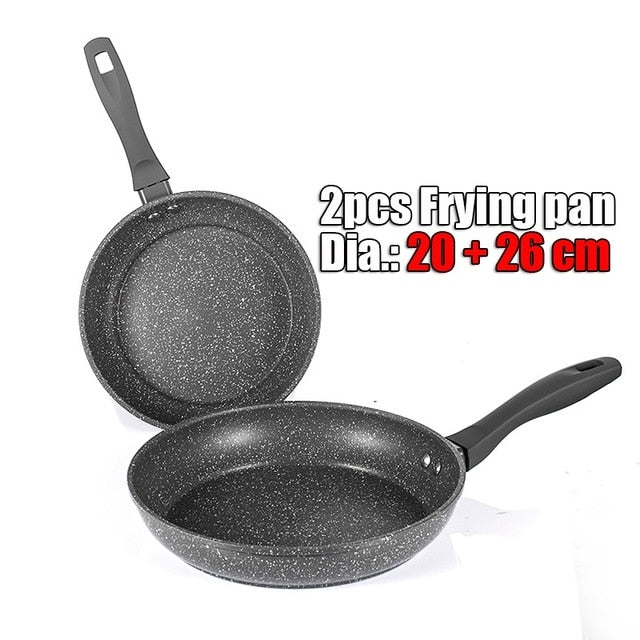 NonStick Frying Cooking Pan Set