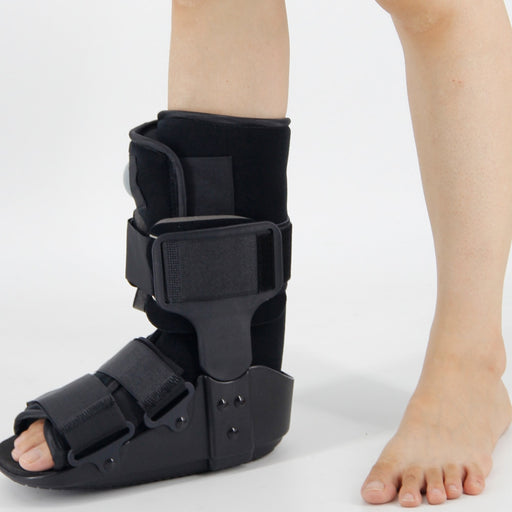 Achilles tendon rupture postoperative rehabilitation ankle fracture fix boots