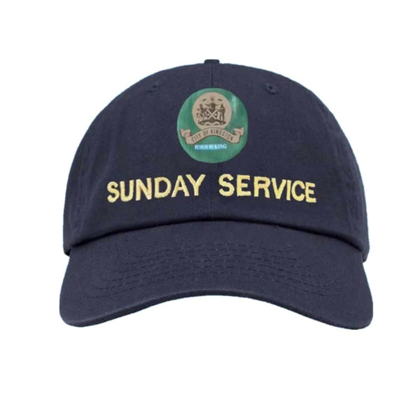 帽子 KANYE WEST SUNDAY SERVICE HAT II NAVY Kanye West Sunday Service Hat Blue Men's - FW19 - US