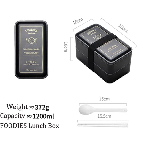Portable Rectangular Lunch Box
