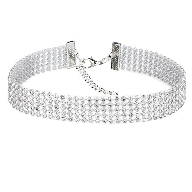 Crystal Rhinestone Choker NEW Crystal Rhinestone Choker Necklace — GoBliss