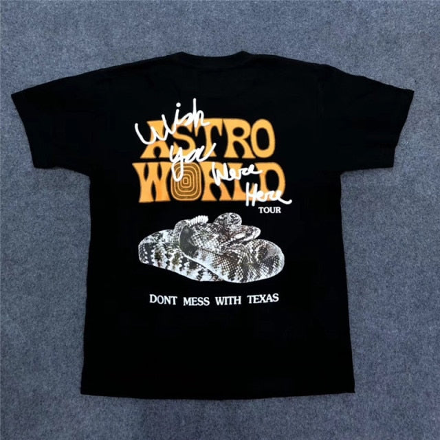 Cactus Jack Airbrushed Astroworld Travis Scott T-Shirt