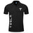 New Tesla solid polo shirts summer tops