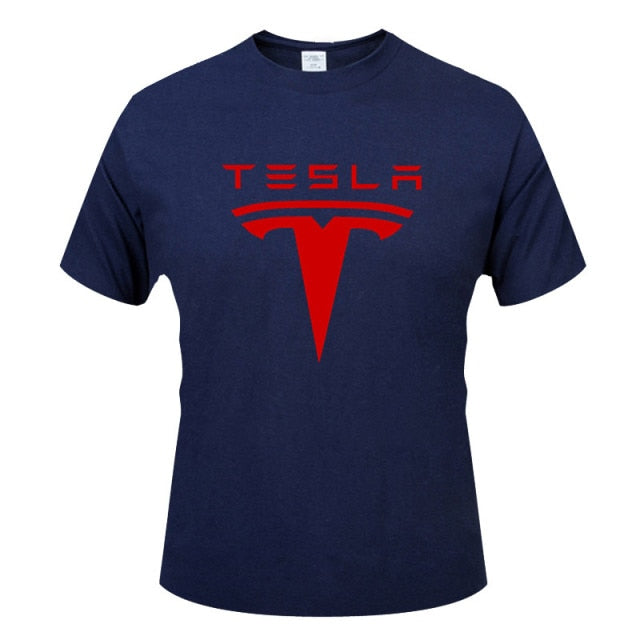 New Tesla Men T Shirts