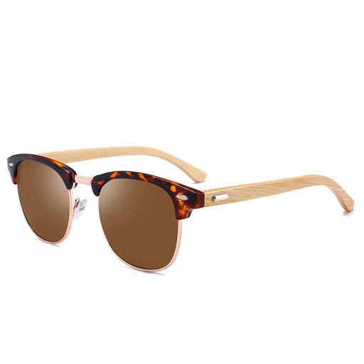 Men Wooden Polarized Sunglasses