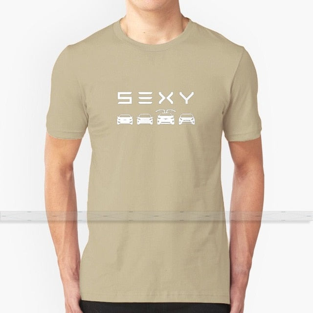 S3xy Tesla Men Women New Cool T shirt
