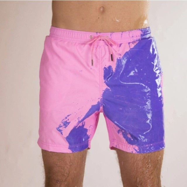 New Amazing Color Changing Swim Trunks