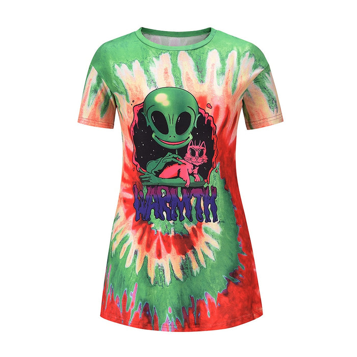 GoBliss Brand Women's New Fashion Alien Casual T-shirt