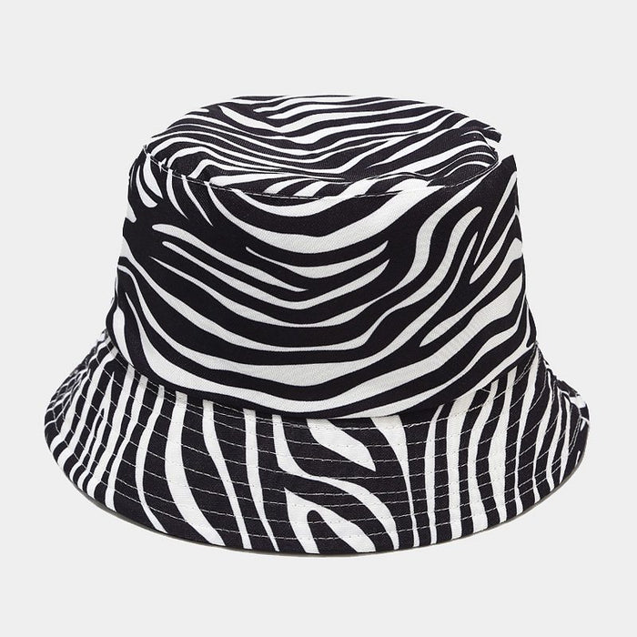 Panda Zebra Pattern Bucket Hats