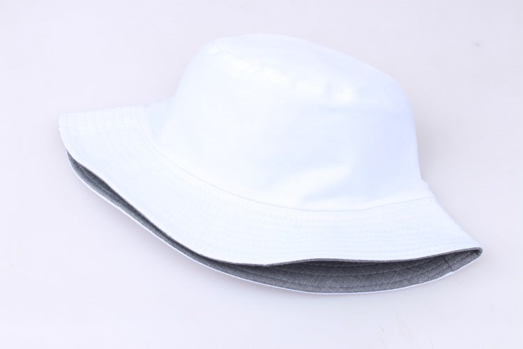 Solid Color Black Foldable Bucket Hat