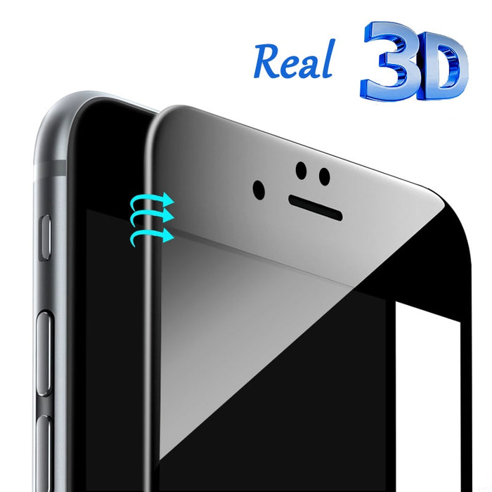 3D Anti Spy Peep Privacy Tempered Glass For iPhone