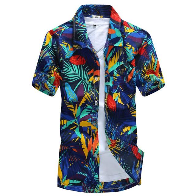 Fashion Mens Hawaiian Shirt
