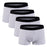 Men Brand Underwear Comfortable Boxer Set 4PCS