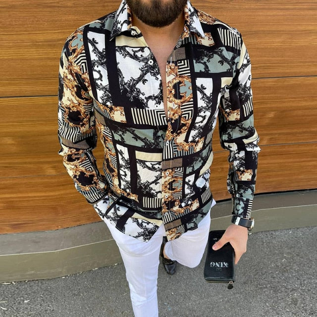 New Men Fashion Trend Shirt