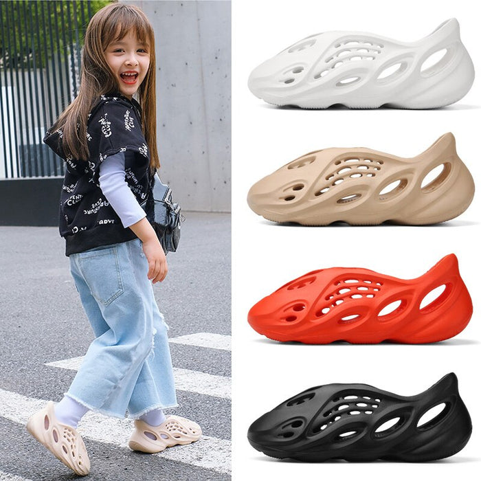 Children Yeezy Croc Slides