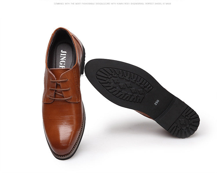 New High Quality Leather Men's Dress Shoes
