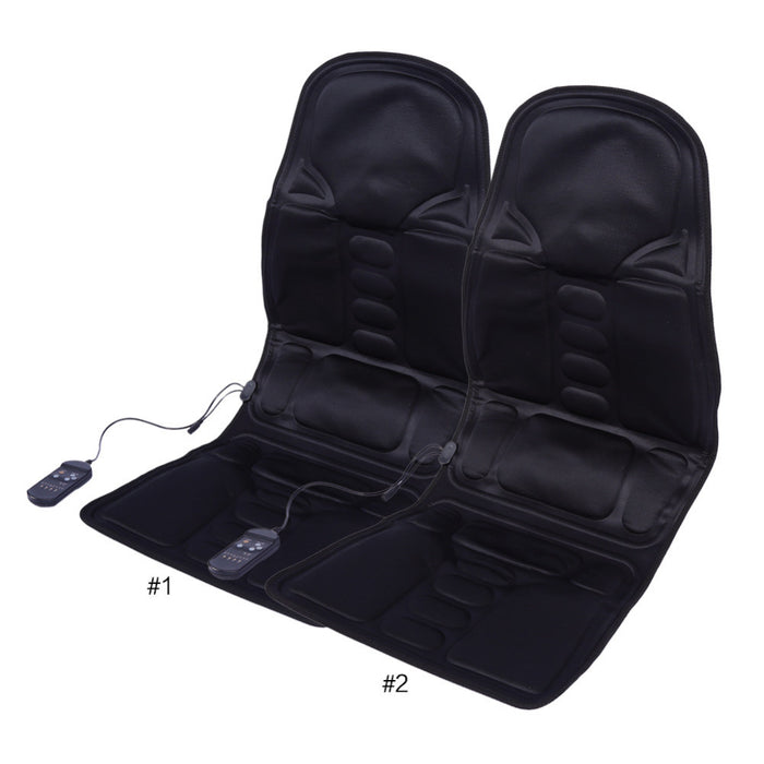 Full-Body Back Neck Lumbar Massage Chair Relaxation Pad with Seat Heat
