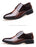 Fashion Oxford Business Men's Genuine Leather Flats Zip Shoes