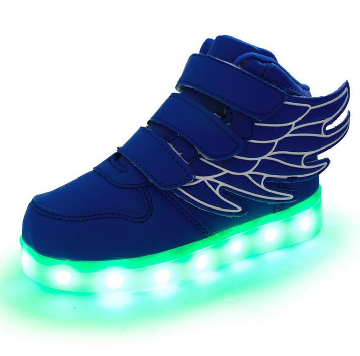 Fashion Sneakers with Led Lighted Shoes for Kids