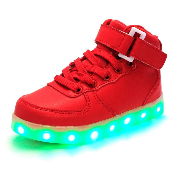 Fashion Sneakers with Led Lighted Shoes for Kids