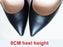 Woman High Heels Pumps Stilettos 12CM PU Leather Wedding Shoes