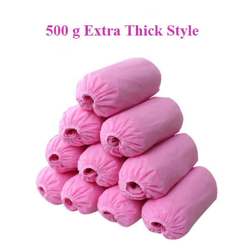 100 Pieces Disposable Indoor Shoes Covers For Ladies and Mens