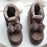 Women Floor Home Soft High-Cut Couple Lover Thick Plush Anti-Slip Indoor Shoes