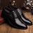 Luxury Brand Men England Trend Leather Shoes