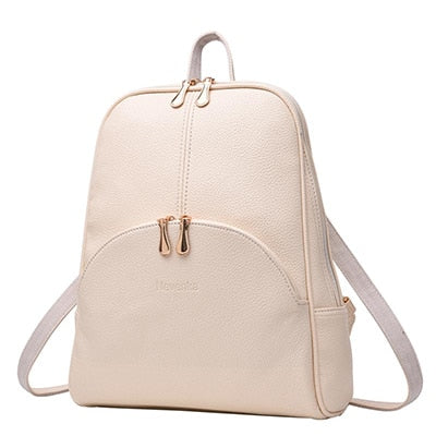 Women  Leather Backpacks Softback Bags