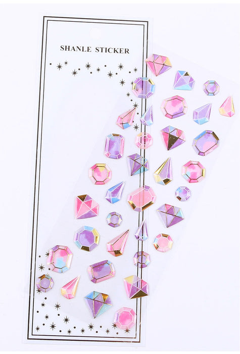 Crystal Diamond 3DStickers Decorative Stationery Craft Stickers