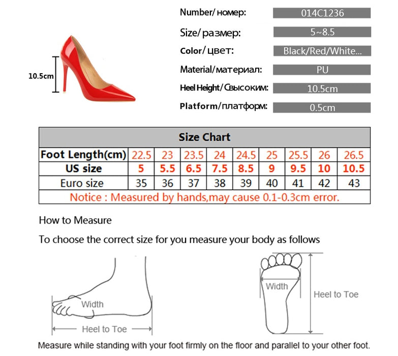 Women Shallow Pump Basic Solid Colors Slip On PU High Heels Fashion Shoes