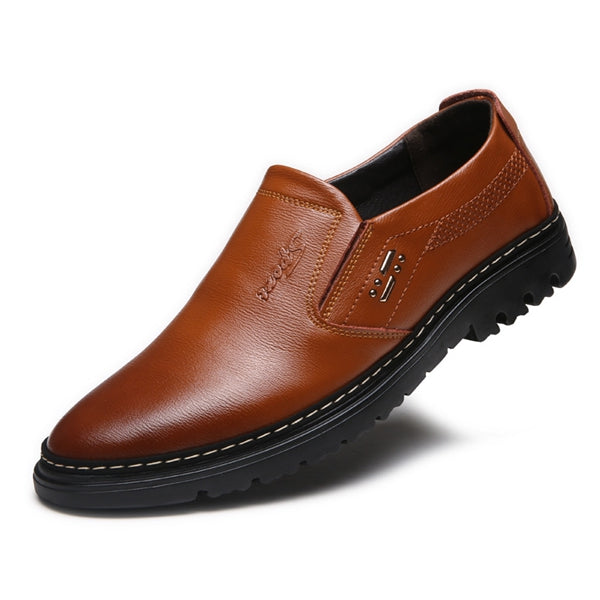 Genuine Leather Men fashion Men Casual Brand Shoes