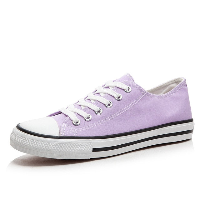 Woman Canvas Shoes Flat Neutral Fashion Classic Sneakers