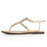 Women Flat Sandals Crystal Summer Gladiator Sandals Flip Flops Beach Party Shoes Chains Floral