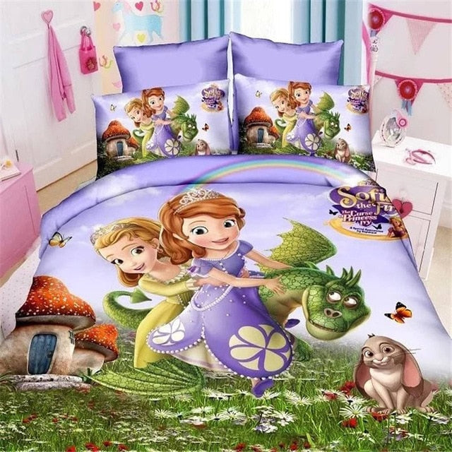 Tangled Rapunzel Princess Bedding Set For Kids