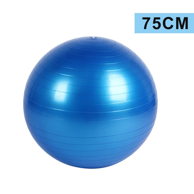 Yoga Balls Pilates Fitness Gym Balance Ball 55cm 65cm 75cm 85cm