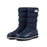 Snow platform patent leather high quality tassel footwear cotton mid calf winter boots