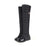 Winter Women Warm Knee High round toe down fur fashion thigh snow waterproof boots