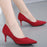 Best Quality Thin Heels Elegant Woman Pumps Suede Women's Shoes
