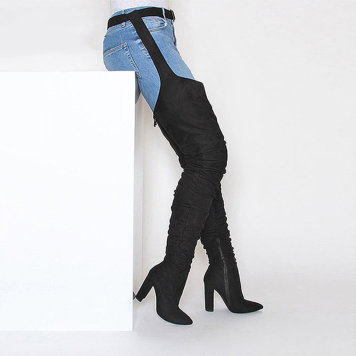 New Fashion Women Winter over knee long Boots