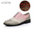 Women genuine leather casual handmade oxford shoes vintage flats shoes